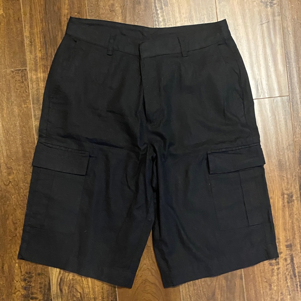 Joe Fresh Black Women's Cargo Shorts